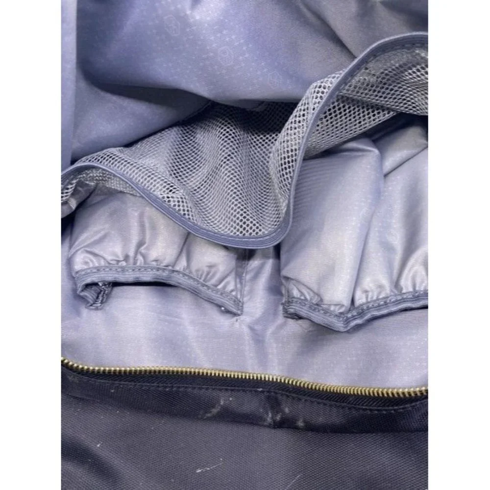Multi Pocket Black Fabric Backpack
